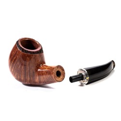 Briar Pipe Amorelli Tre Stelle Bent Apple