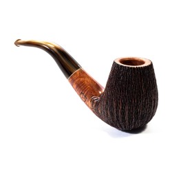 Briar Pipe Amorelli Penna Di San Michele Bent