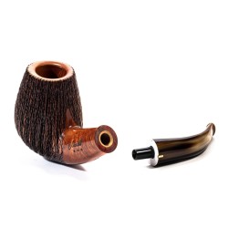 Briar Pipe Amorelli Penna Di San Michele Bent