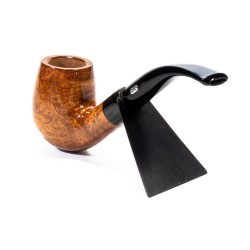 Pipa Chacom Olive Horn Liscia Mod. 42 Bent Billiard