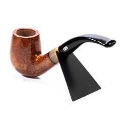 Pipa Chacom Olive Horn Liscia Mod. 42 Bent Billiard