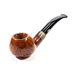 Pipa Chacom Olive Horn Liscia Mod. 262 Bent Apple