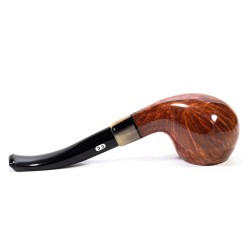 Pipa Chacom Olive Horn Liscia Mod. 262 Bent Apple