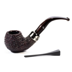 Pipe Peterson Kapries Sandblasted Bent Apple (03)