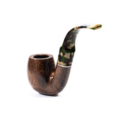 Pipa Savinelli Camouflage Liscia 614 Bent Billiard