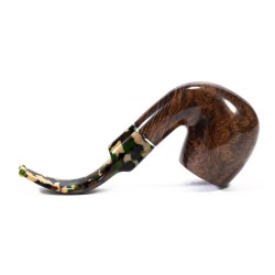 Pipa Savinelli Camouflage Liscia 614 Bent Billiard