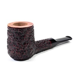 Pipa in Radica Radice Rind Rusticata Billiard