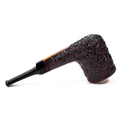 Pipa in Radica Radice Rind Rusticata Billiard