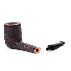 Pipa in Radica Radice Rind Rusticata Billiard