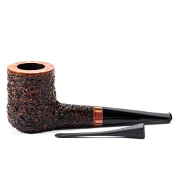 Pipa in Radica Radice Rind Rusticata Billiard