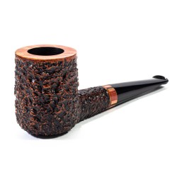 Pipa in Radica Radice Rind Rusticata Billiard