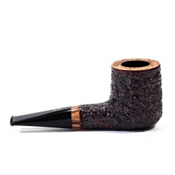 Pipa in Radica Radice Rind Rusticata Billiard