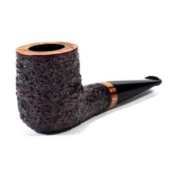 Pipa in Radica Radice Rind Rusticata Billiard