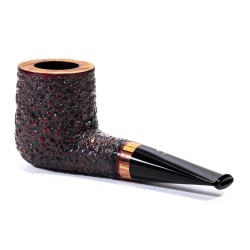 Pipa in Radica Radice Rind Rusticata Billiard