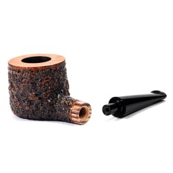 Pipa in Radica Radice Rind Rusticata Pot