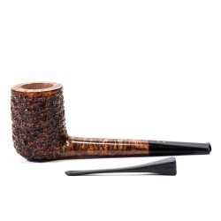 Briar Pipe Radice Rind Rusticated Canadian