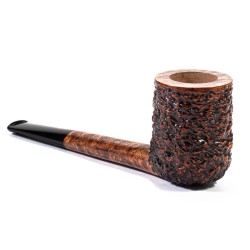 Briar Pipe Radice Rind Rusticated Canadian