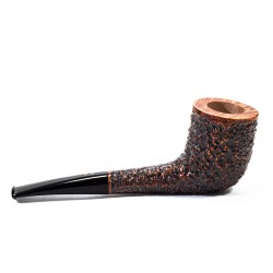 Pipa in Radica Radice Rind Rusticata Horn