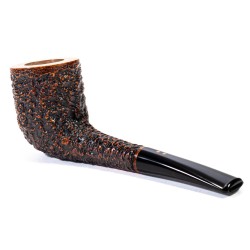 Pipa in Radica Radice Rind Rusticata Horn