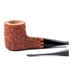 Pipa in Radica Radice Rind Rusticata Billiard