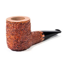 Pipa in Radica Radice Rind Rusticata Billiard