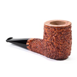 Pipa in Radica Radice Rind Rusticata Billiard