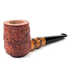 Pipa in Radica Radice Rind Rusticata Billiard