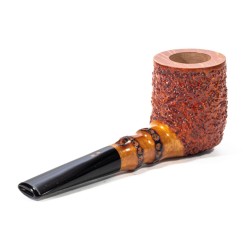 Pipa in Radica Radice Rind Rusticata Billiard