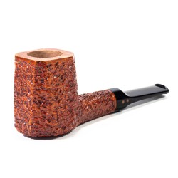 Briar Pipe Radice Rind Rusticated Square Panel