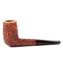 Briar Pipe Radice Rind E Rusticated Chimney