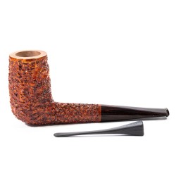 Pipa in Radica Radice Rind E Rusticata Chimney