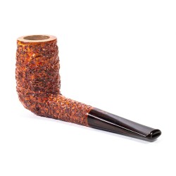 Briar Pipe Radice Rind E Rusticated Chimney