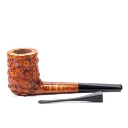 Pipa in Radica Radice Underwood Rusticata Billiard