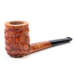 Pipa in Radica Radice Underwood Rusticata Billiard