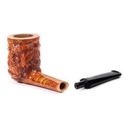 Pipa in Radica Radice Underwood Rusticata Billiard