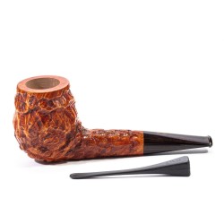 Pipa in Radica Radice Underwood Rusticata Billiard