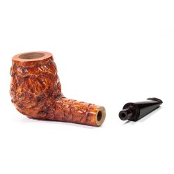 Pipa in Radica Radice Underwood Rusticata Billiard