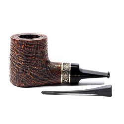 Briar Pipe Radice Silk Cut Sandblasted Billiard