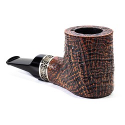 Briar Pipe Radice Silk Cut Sandblasted Billiard