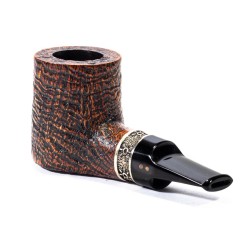 Briar Pipe Radice Silk Cut Sandblasted Billiard