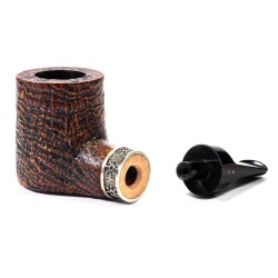 Briar Pipe Radice Silk Cut Sandblasted Billiard