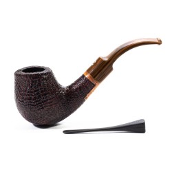 Pipe Il Ceppo Group 1 Sandblasted Bent