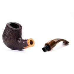 Pipe Il Ceppo Group 1 Sandblasted Bent