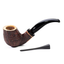 Pipe Il Ceppo Group 1 Sandblasted Bent