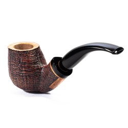 Pipe Il Ceppo Group 1 Sandblasted Bent