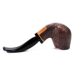 Pipe Il Ceppo Group 1 Sandblasted Bent