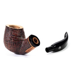 Pipe Il Ceppo Group 1 Sandblasted Bent