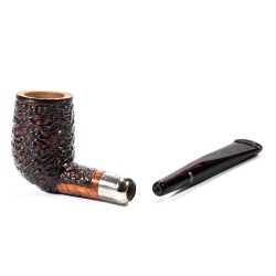 Pipa in Radica Santambrogio Rusticata Billiard