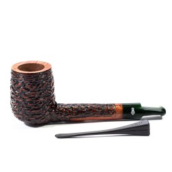 Briar Pipe Santambrogio Rusticated Lovat