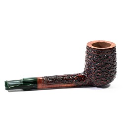 Briar Pipe Santambrogio Rusticated Lovat